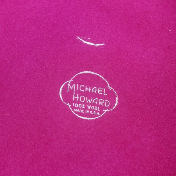 Vintage Michael Howard Miss Bierner Pink Hat main image 5